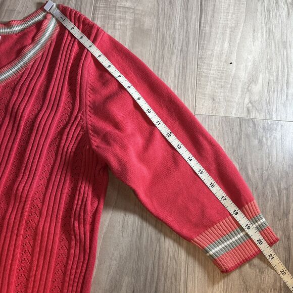 IZOD Women’s Varsity V Neck Preppy Classic Sweater Size 2X - Picture 11 of 11